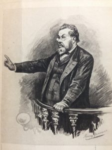 C.H. Spurgeon etching