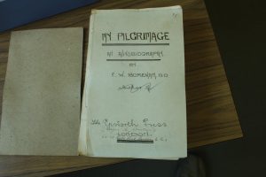 F. W. Boreham's personal copy of his autobiography manuscript, Scots, Melbourne