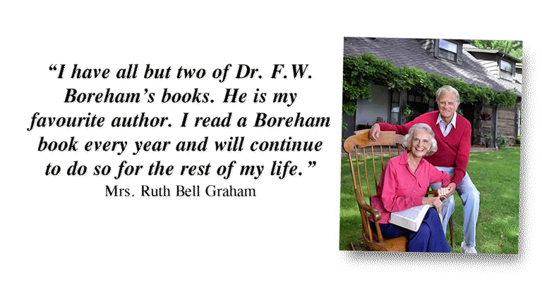 Ruth Bell Graham's tribute to Dr. F.W. Boreham