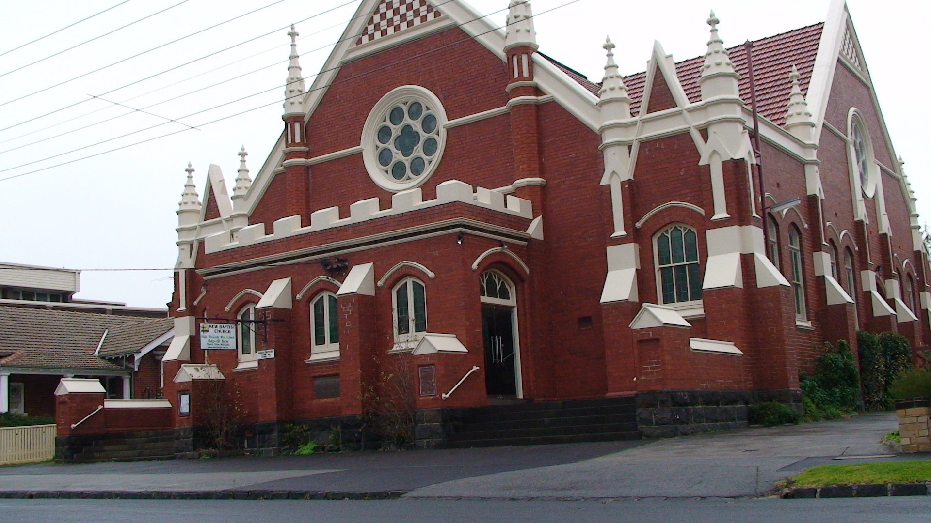 The Kew Baptist Church building, Melbourne Victoria